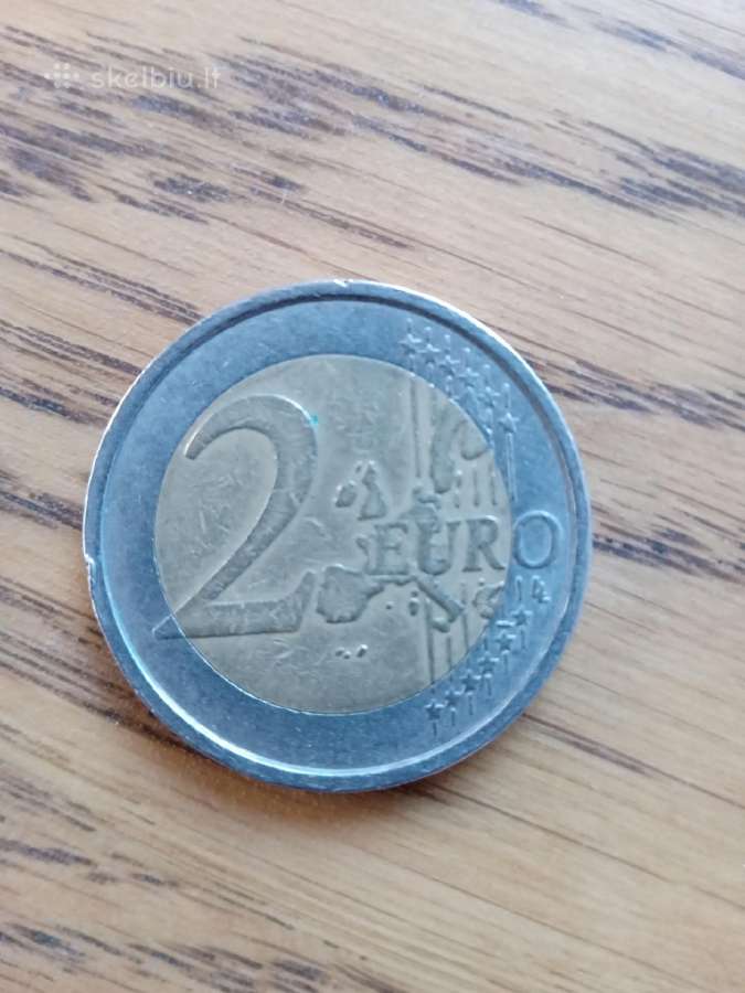 2 eurų moneta - nuotraukos Nr. 2