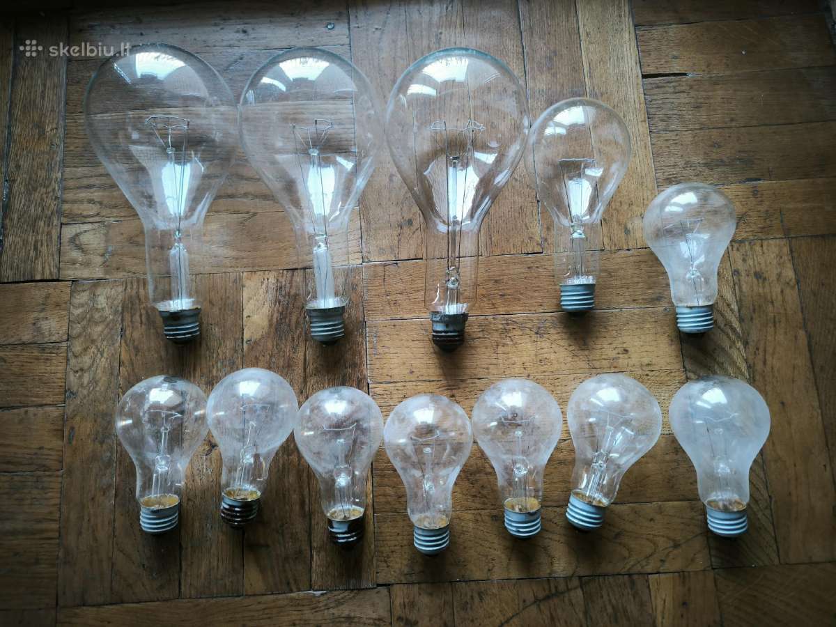 Kaitrinės lemputės 300w, 200w, 150w