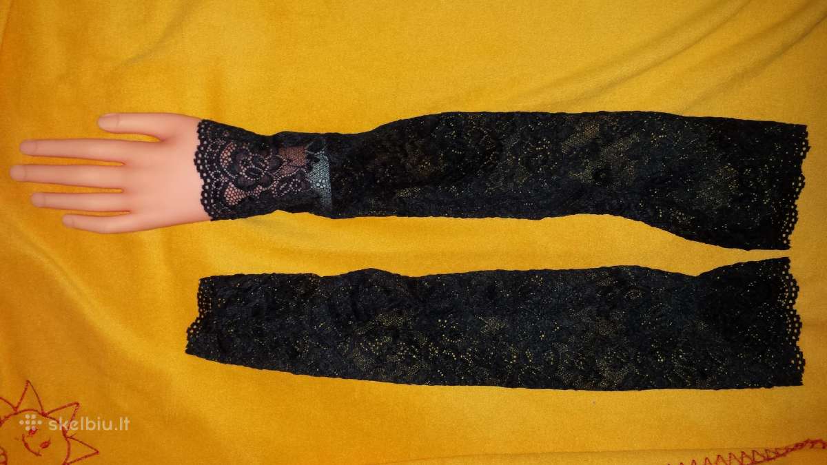 Gipiurines pirstines/rankoves sventems,su elastanu - nuotraukos Nr. 3
