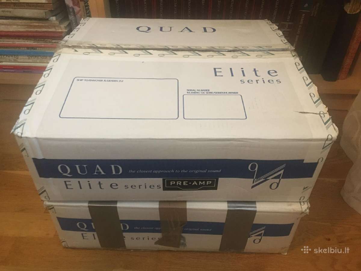 Quad Elite Series Komplektas - Amp/preamp/tuner/CD - nuotraukos Nr. 10