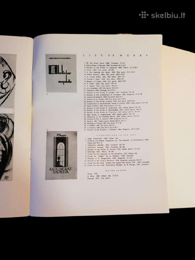 Telesforas Kulakauskas Grafikos Darbų Albumas - nuotraukos Nr. 4