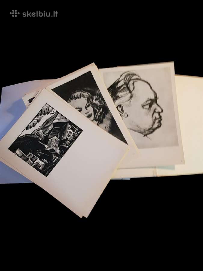 Telesforas Kulakauskas Grafikos Darbų Albumas - nuotraukos Nr. 5