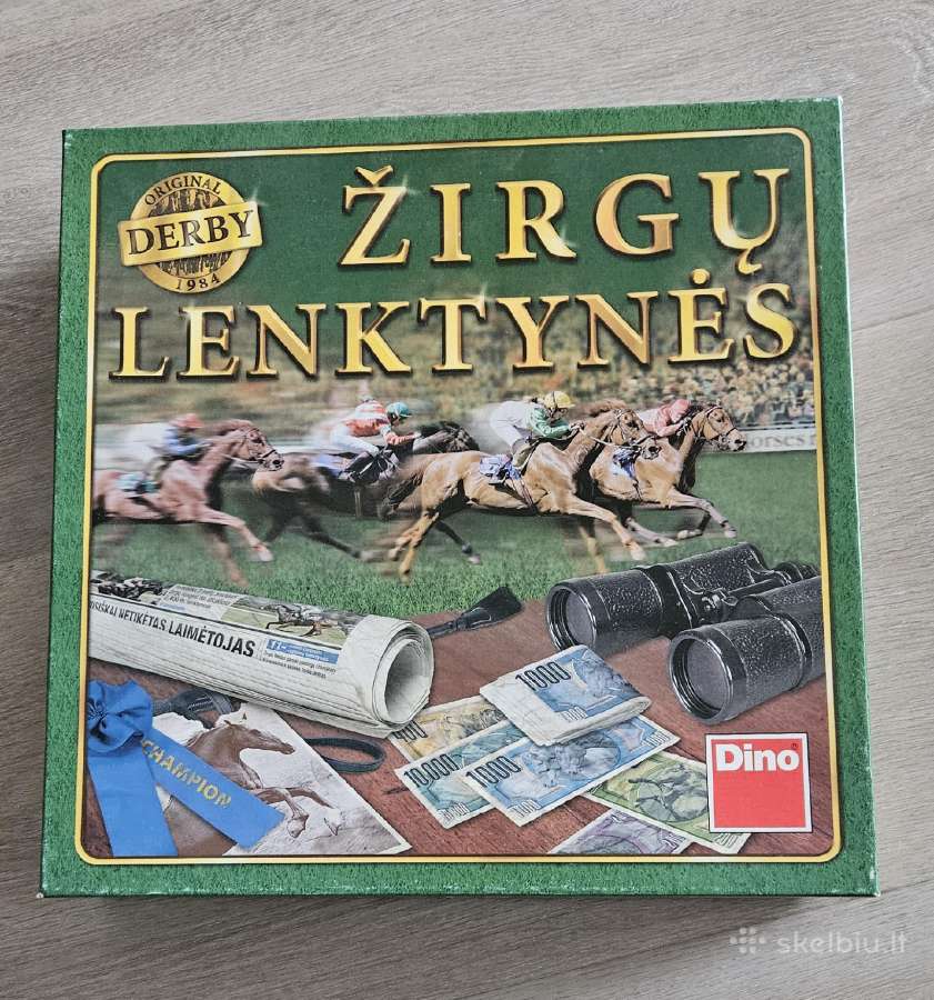 Stalo žaidimas Žirgų lenktynės