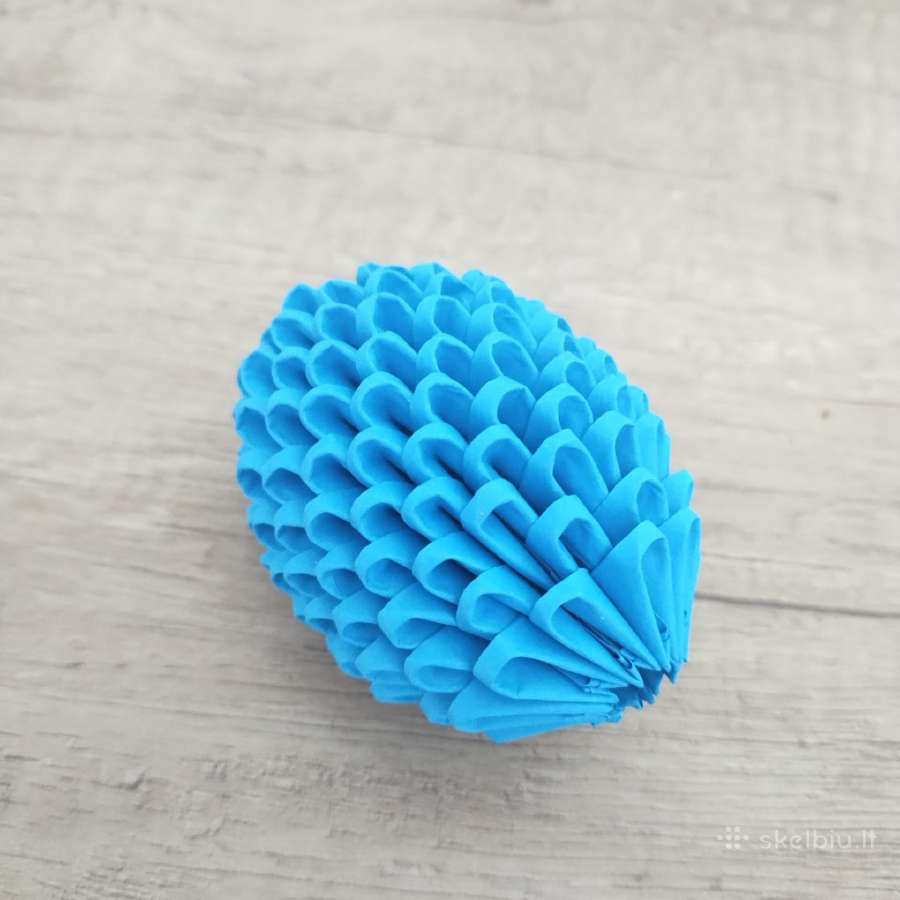 3D origami kiaušiniai Velykoms - nuotraukos Nr. 4