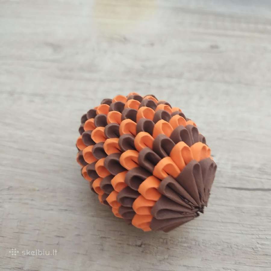 3D origami kiaušiniai Velykoms - nuotraukos Nr. 6