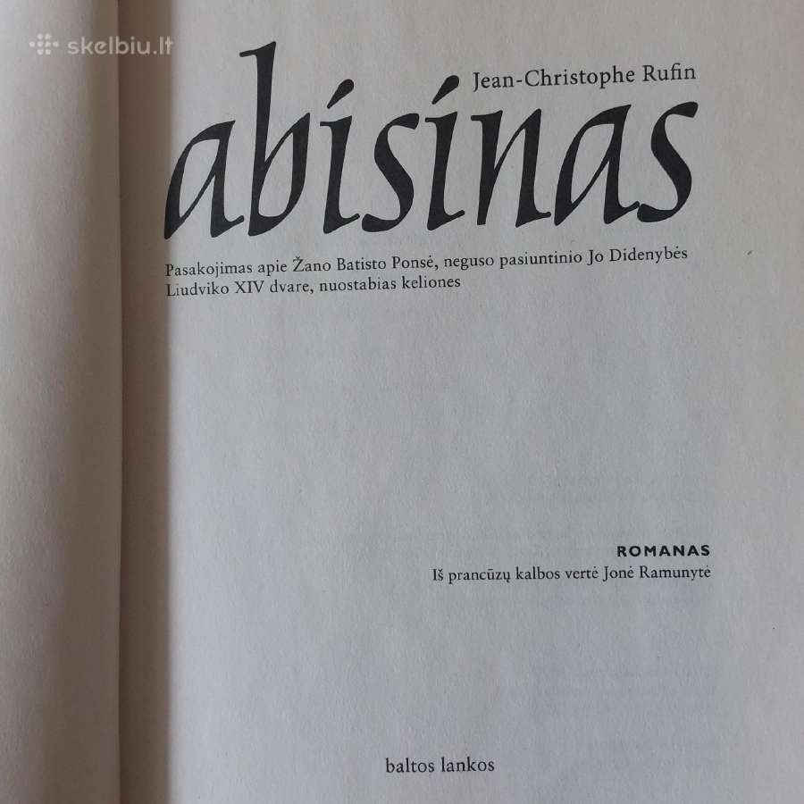 Jean-christophe Rufin - " Abisinas " - nuotraukos Nr. 4