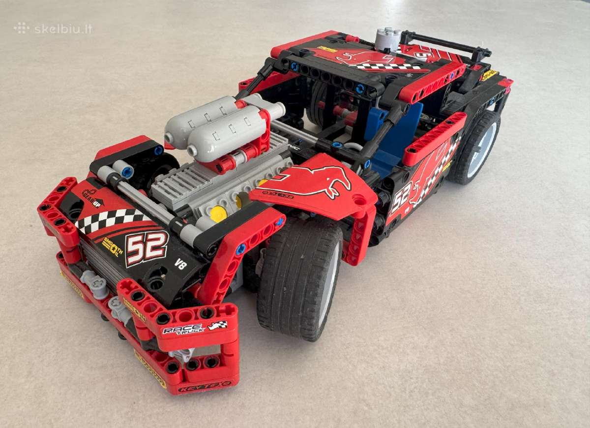 Lego Technic: Lenktyninis Sunkvežimis/mašina 42041