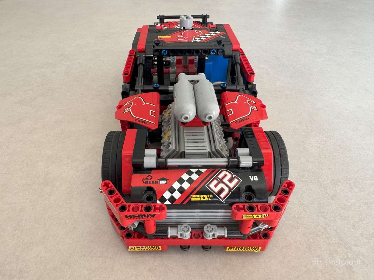 Lego Technic: Lenktyninis Sunkvežimis/mašina 42041 - nuotraukos Nr. 3