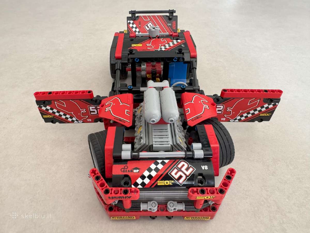 Lego Technic: Lenktyninis Sunkvežimis/mašina 42041 - nuotraukos Nr. 5