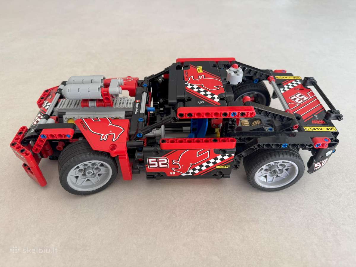 Lego Technic: Lenktyninis Sunkvežimis/mašina 42041 - nuotraukos Nr. 7