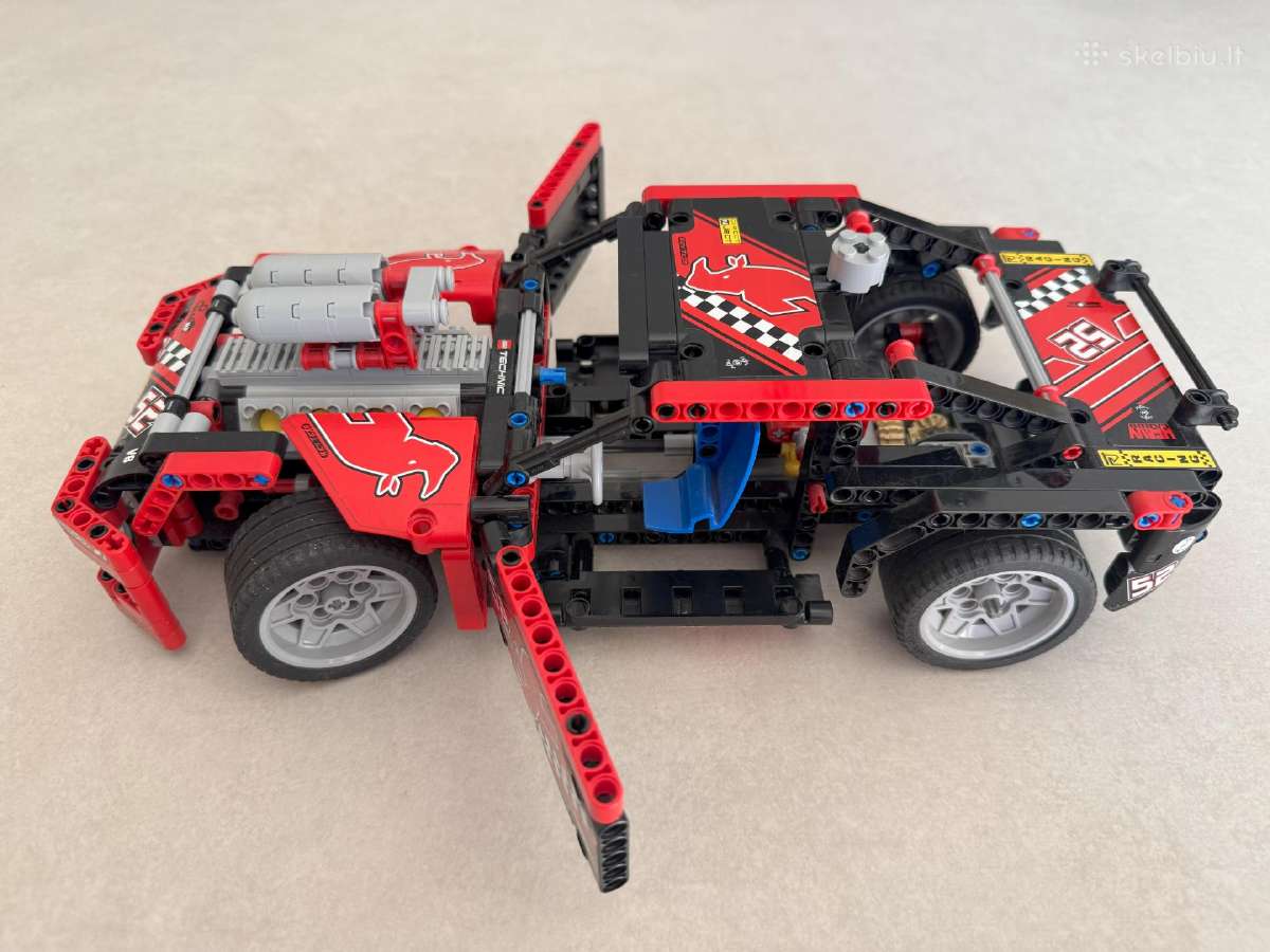 Lego Technic: Lenktyninis Sunkvežimis/mašina 42041 - nuotraukos Nr. 8