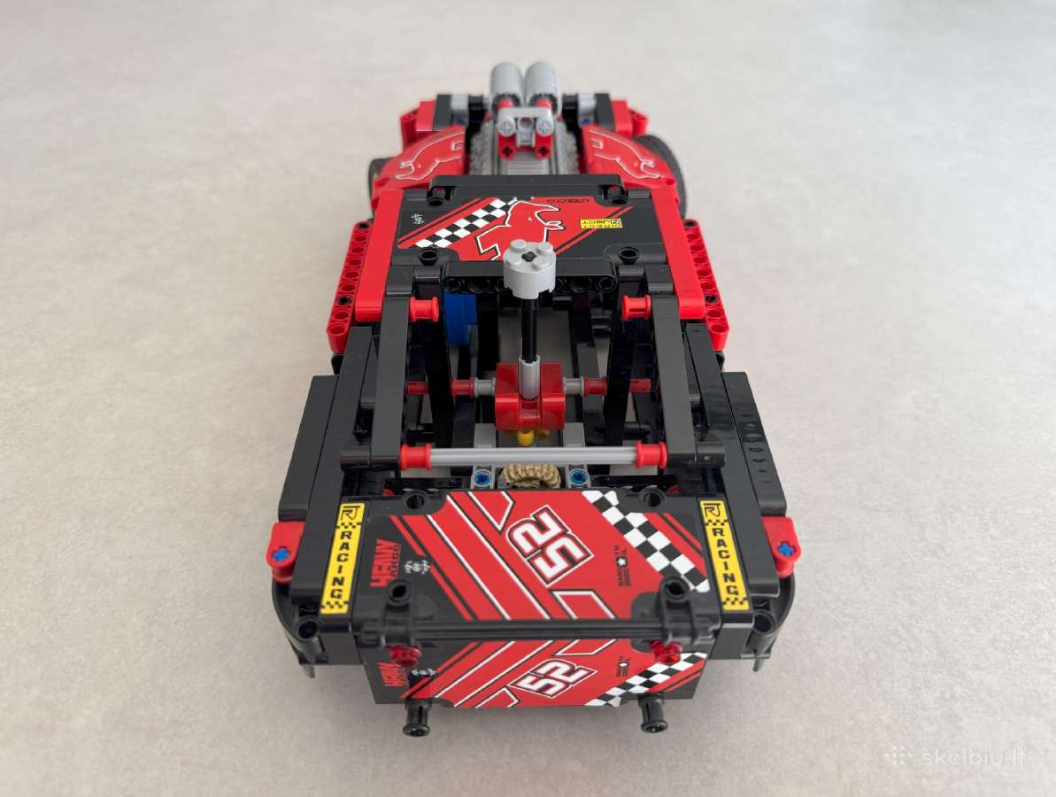 Lego Technic: Lenktyninis Sunkvežimis/mašina 42041 - nuotraukos Nr. 9