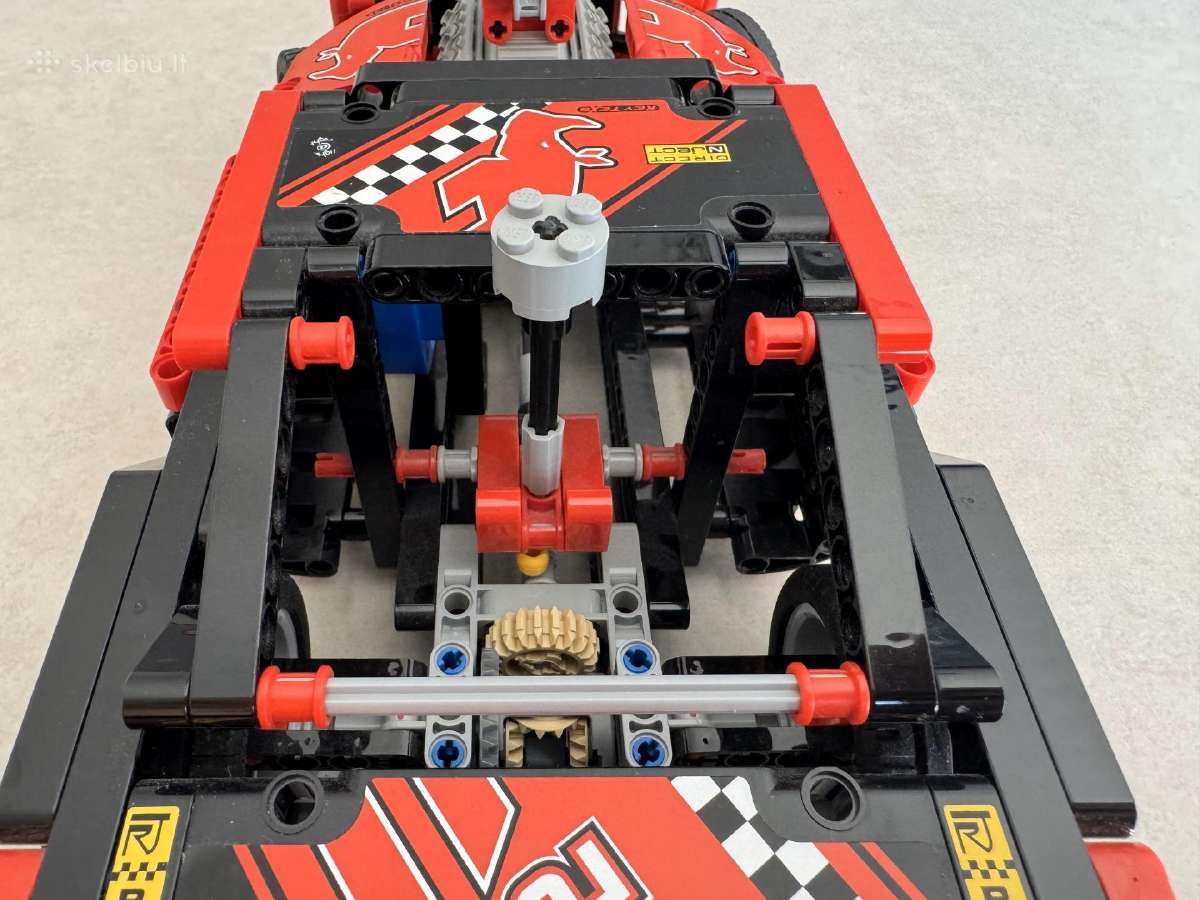 Lego Technic: Lenktyninis Sunkvežimis/mašina 42041 - nuotraukos Nr. 10