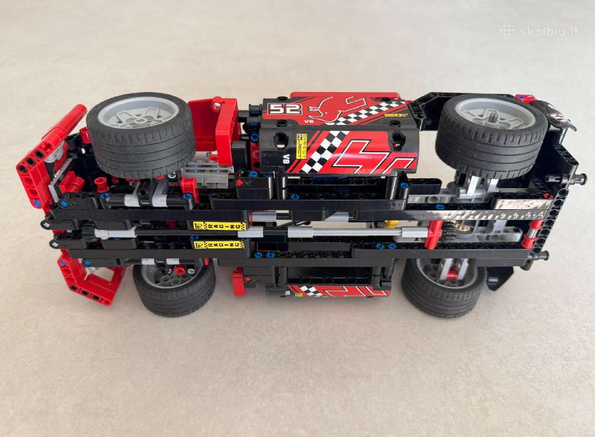 Lego Technic: Lenktyninis Sunkvežimis/mašina 42041 - nuotraukos Nr. 12