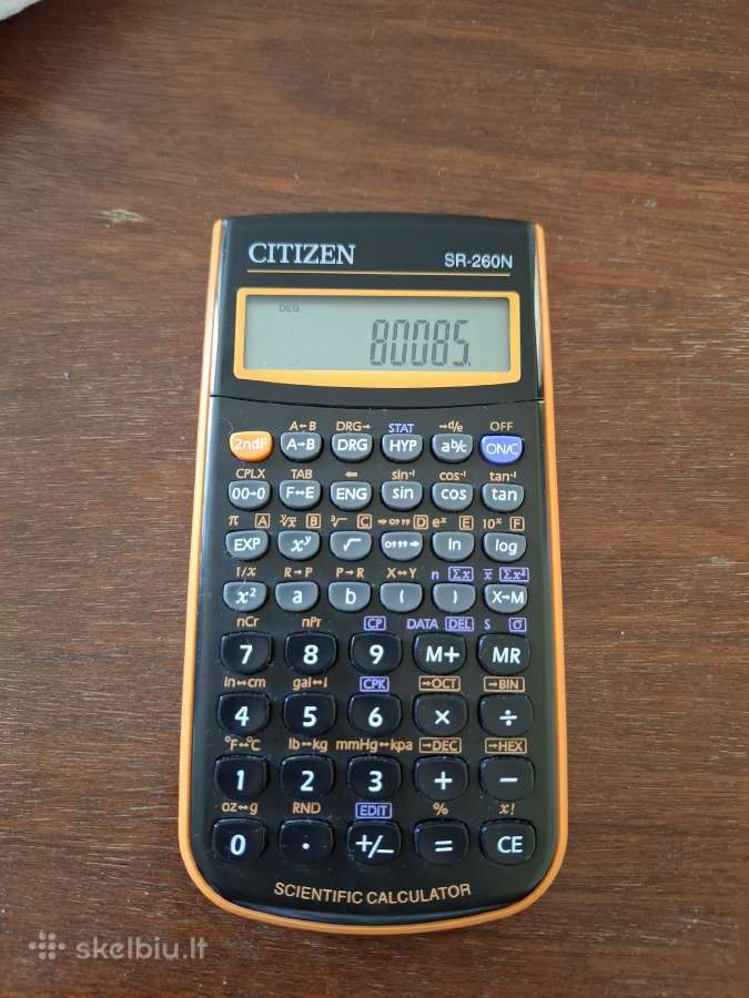 Skaičiuotuvas Citizen Sr-260n