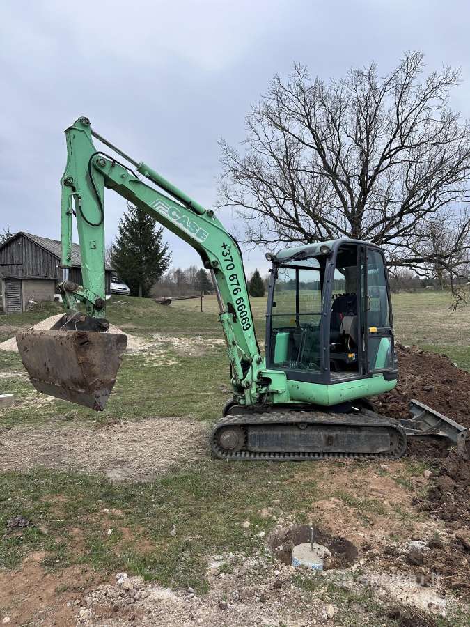 Mini ekskavatoriaus ir Damperio nuoma. - nuotraukos Nr. 8