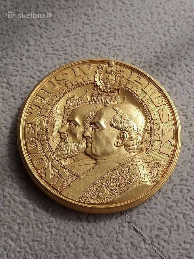 Rimšos vyskupų medalis 60mm - nuotraukos Nr. 3