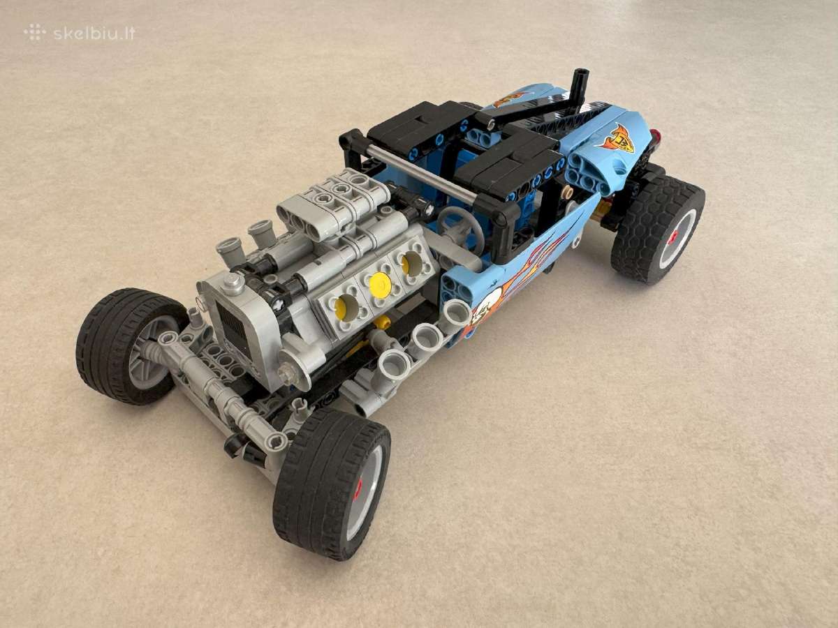 Lego Technic: Hot Rod 42022 - nuotraukos Nr. 2