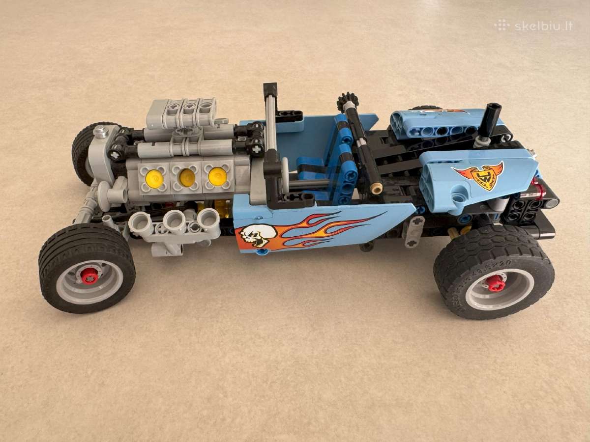 Lego Technic: Hot Rod 42022 - nuotraukos Nr. 6