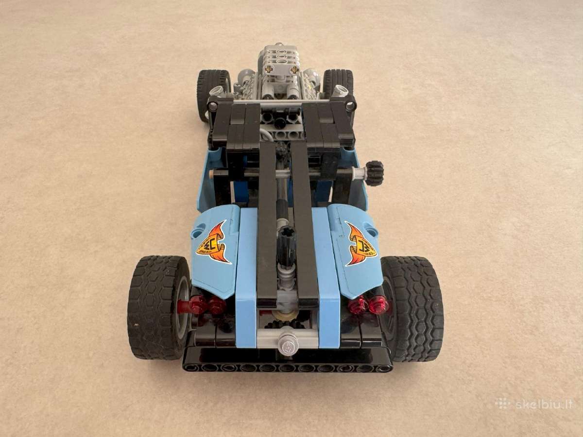 Lego Technic: Hot Rod 42022 - nuotraukos Nr. 10