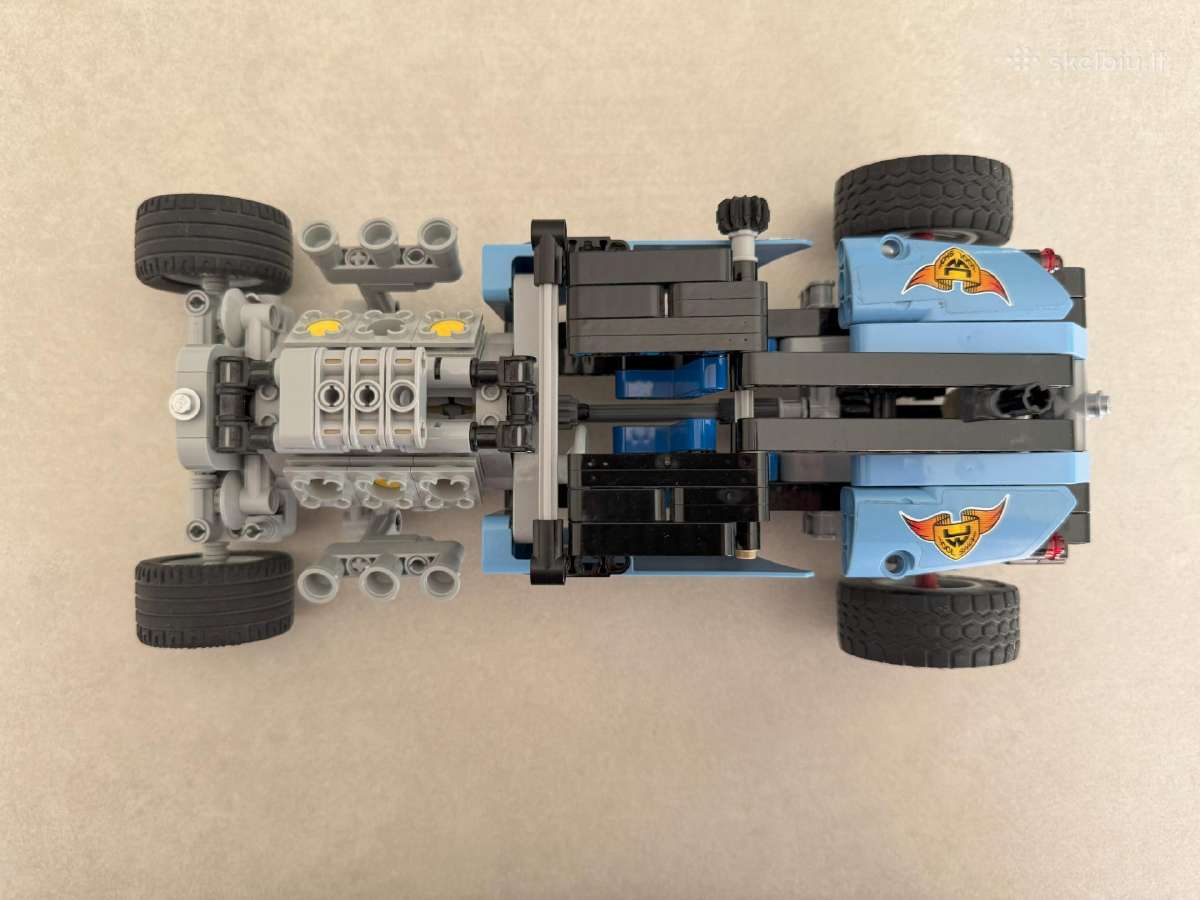 Lego Technic: Hot Rod 42022 - nuotraukos Nr. 12