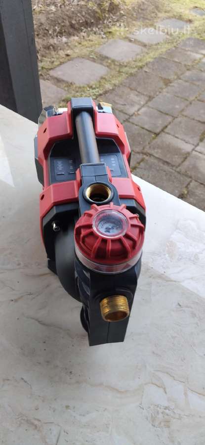 Akumuliatorius sodo vandens siurblis Einhell 2x18v - nuotraukos Nr. 2