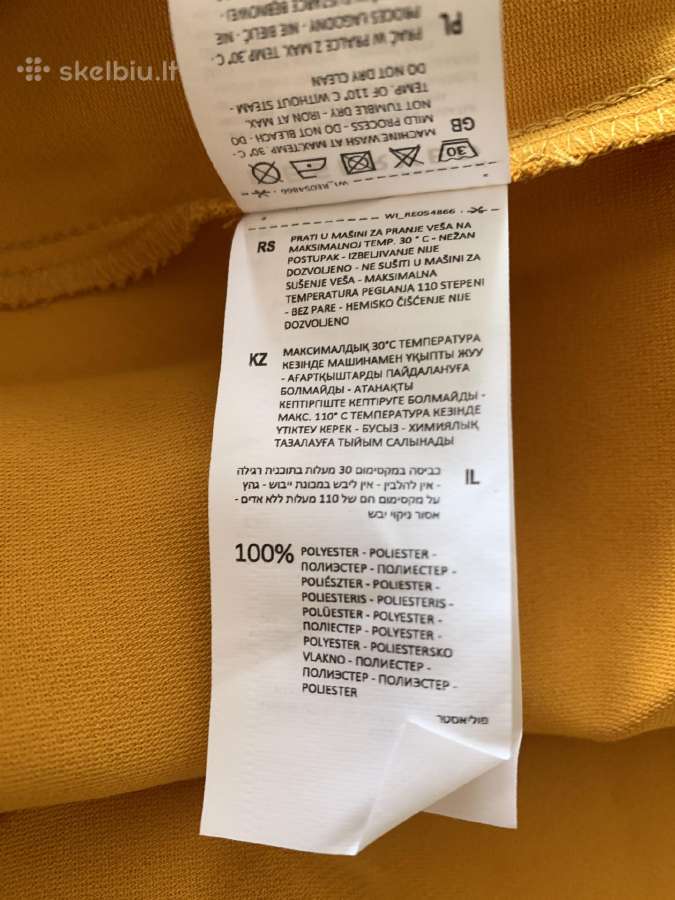 Grastyčių spalvos suknelė žemiau kelių - nuotraukos Nr. 10