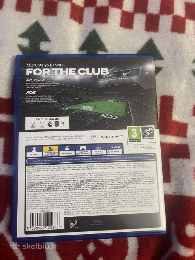 Parduodu Fc25 ps4 diską