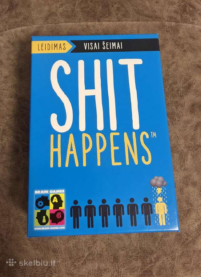 Stalo Žaidimas Shit Happens 2025