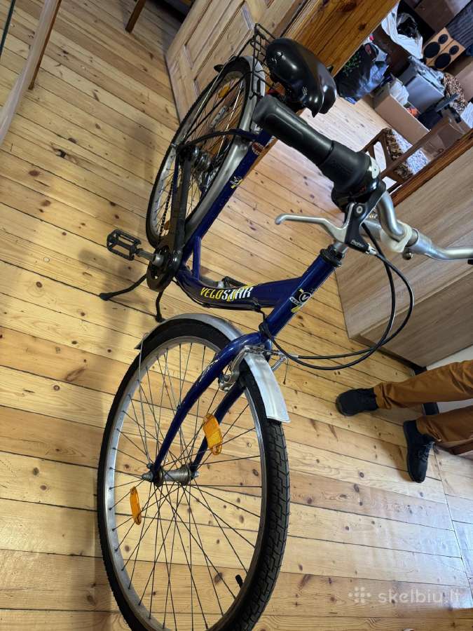 Parduodu dviratuką, stabdymas ir pedalais! - nuotraukos Nr. 4