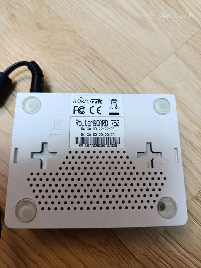 Maršrutizatorius Mikrotik Rb750