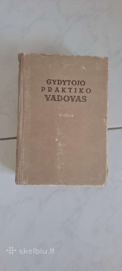 Knyga " Gydytojo praktiko vadovas"