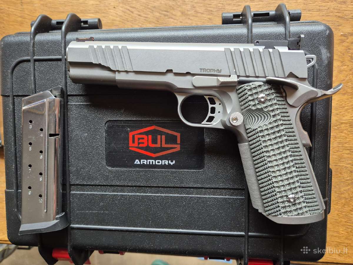Bul 1911 Trophy 9x19 Luger Silver Bull barrel - nuotraukos Nr. 4