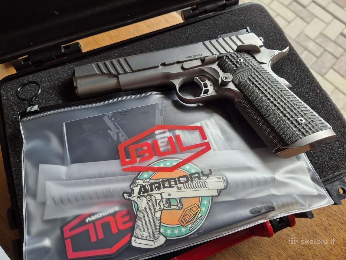 Bul 1911 Trophy 9x19 Luger Silver Bull barrel - nuotraukos Nr. 3