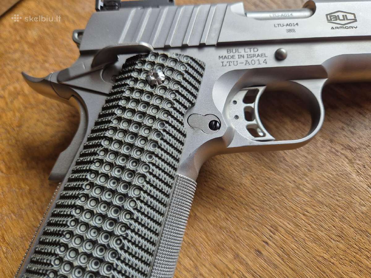 Bul 1911 Trophy 9x19 Luger Silver Bull barrel - nuotraukos Nr. 13