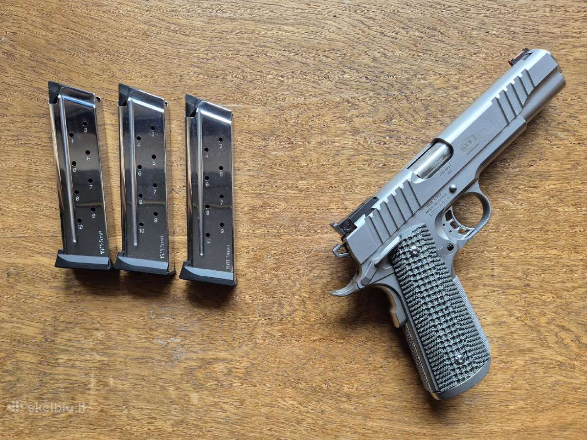 Bul 1911 Trophy 9x19 Luger Silver Bull barrel - nuotraukos Nr. 15