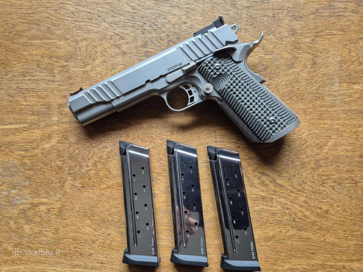 Bul 1911 Trophy 9x19 Luger Silver Bull barrel - nuotraukos Nr. 17