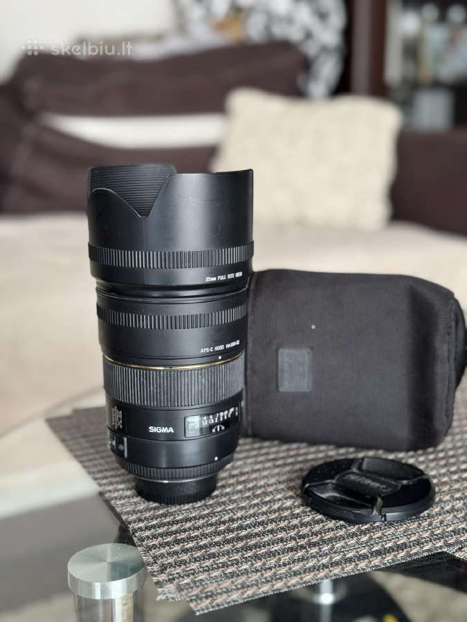 Sigma 85 mm 1.4 objektyvas