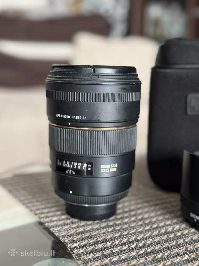 Sigma 85 mm 1.4 objektyvas - nuotraukos Nr. 2