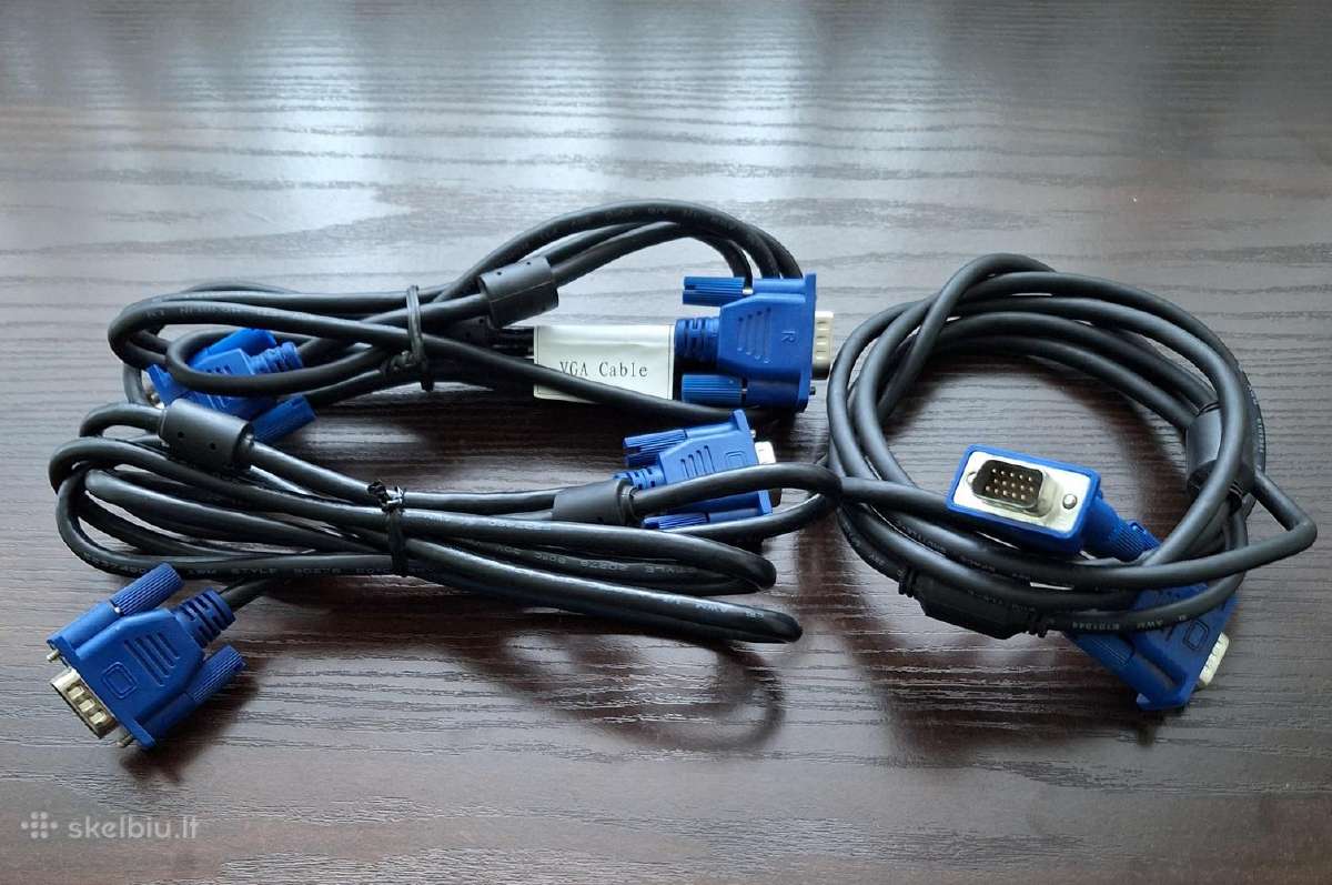 Kabelis Vga (M) to Vga (M)