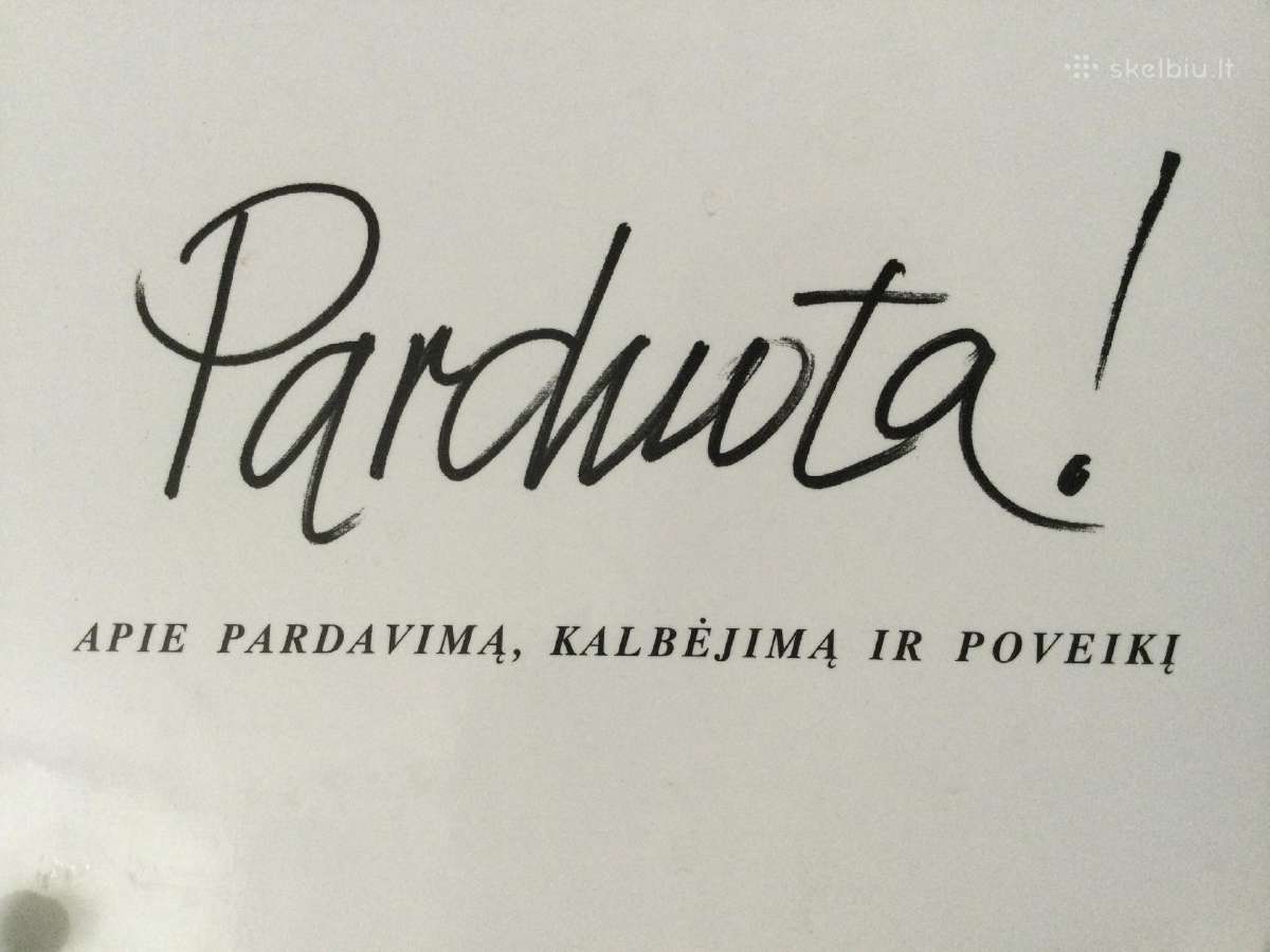 Ypatinga Amund Fjeldstad knyga apie pardavimo meną