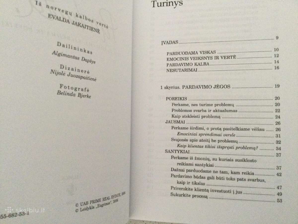 Ypatinga Amund Fjeldstad knyga apie pardavimo meną - nuotraukos Nr. 4
