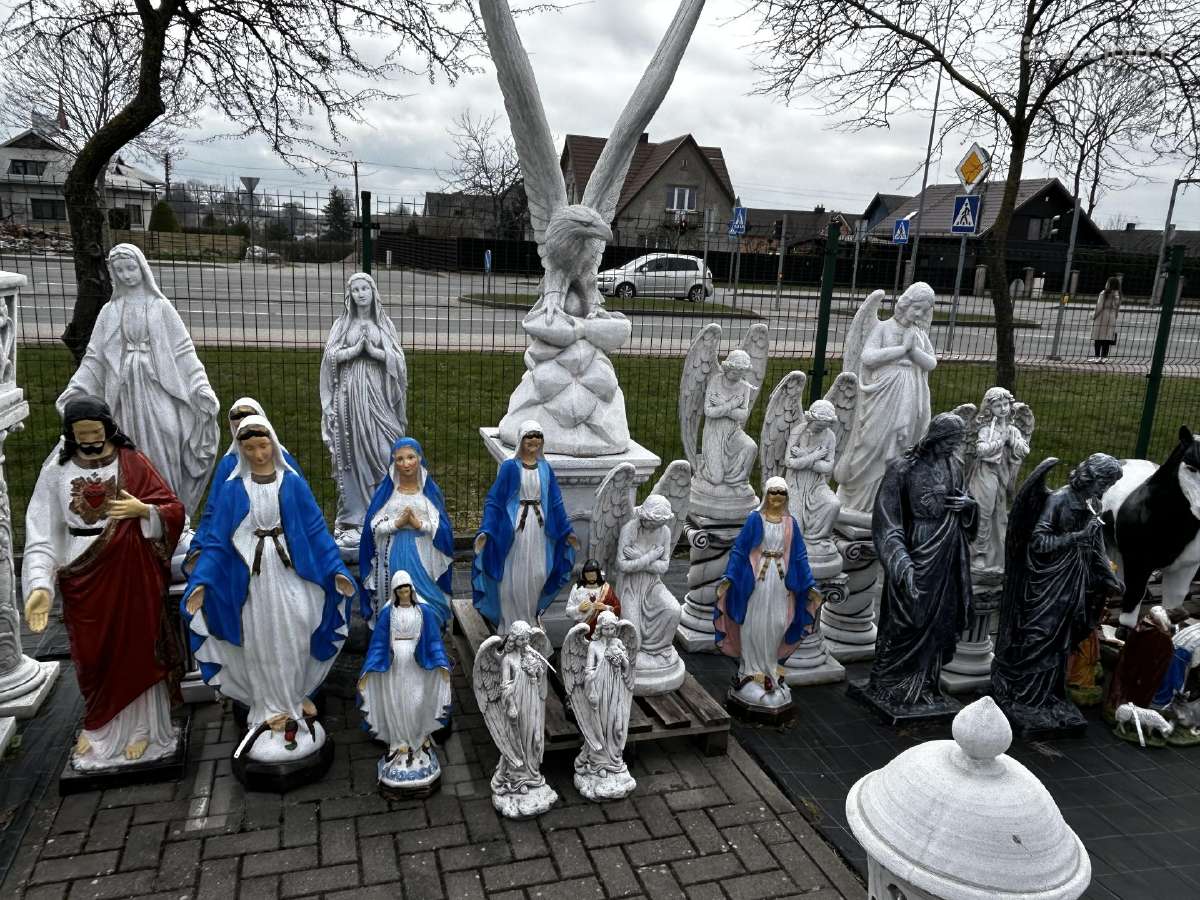 Sodo dekoracijos, fontanai, skulptūros, gėlės - nuotraukos Nr. 26