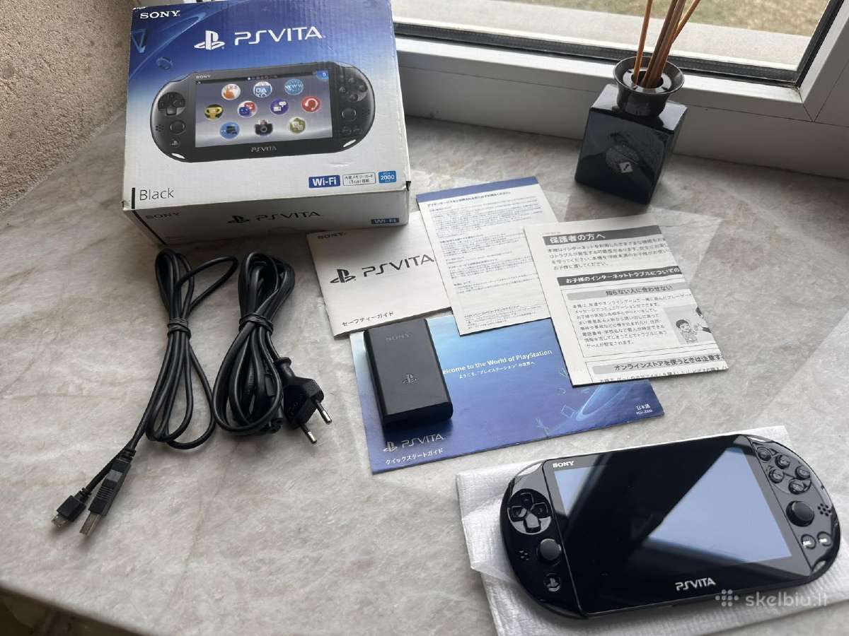 Sony Ps Vita 2000 kaip naujas tiesiai iš Japonijos - nuotraukos Nr. 5