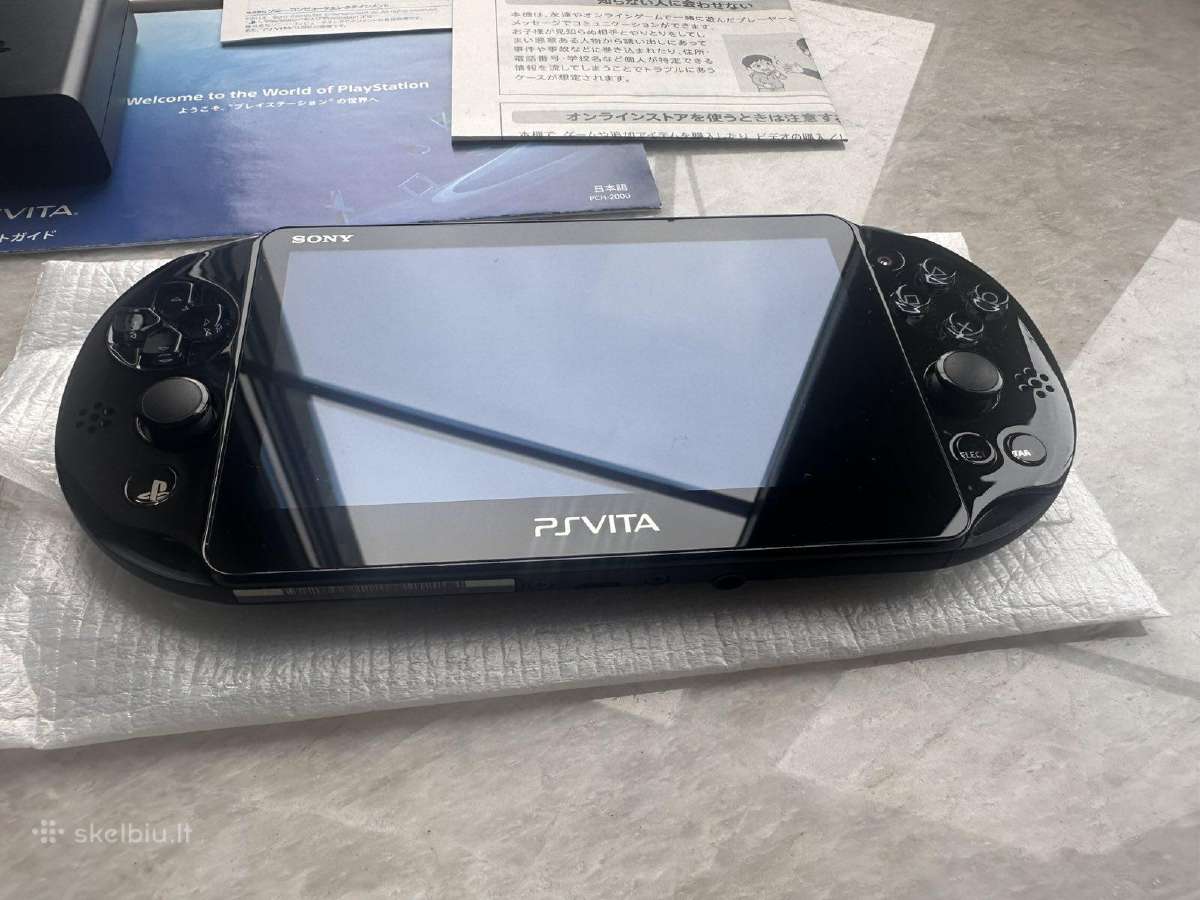 Sony Ps Vita 2000 kaip naujas tiesiai iš Japonijos