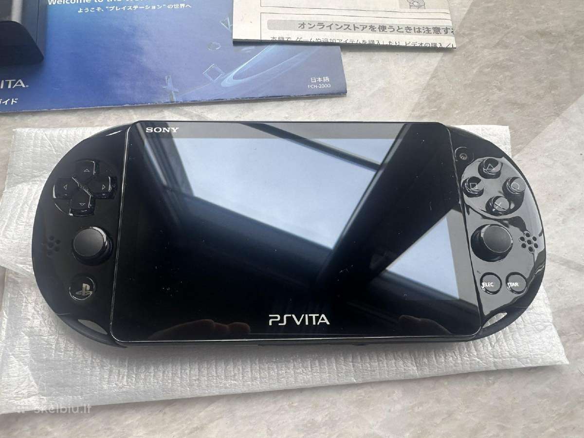 Sony Ps Vita 2000 kaip naujas tiesiai iš Japonijos - nuotraukos Nr. 2
