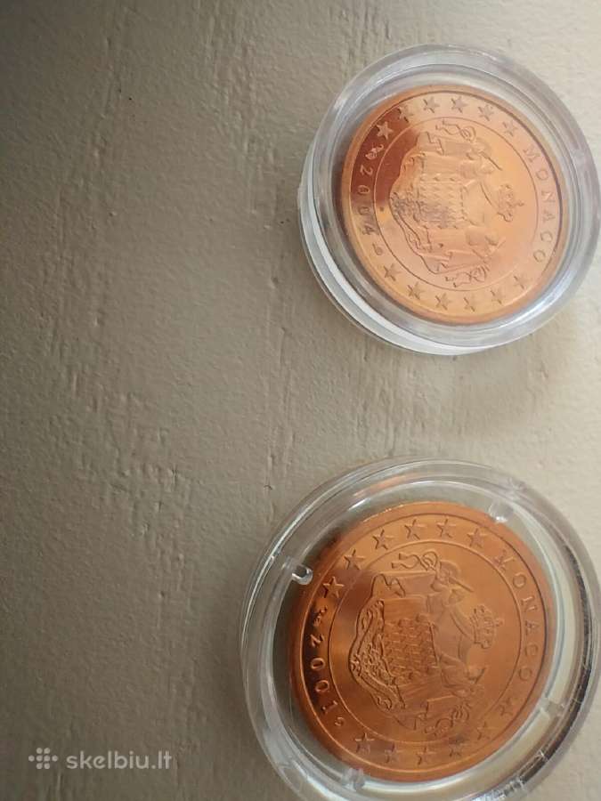 Monako moneta 2 centų 2004proof. - nuotraukos Nr. 2