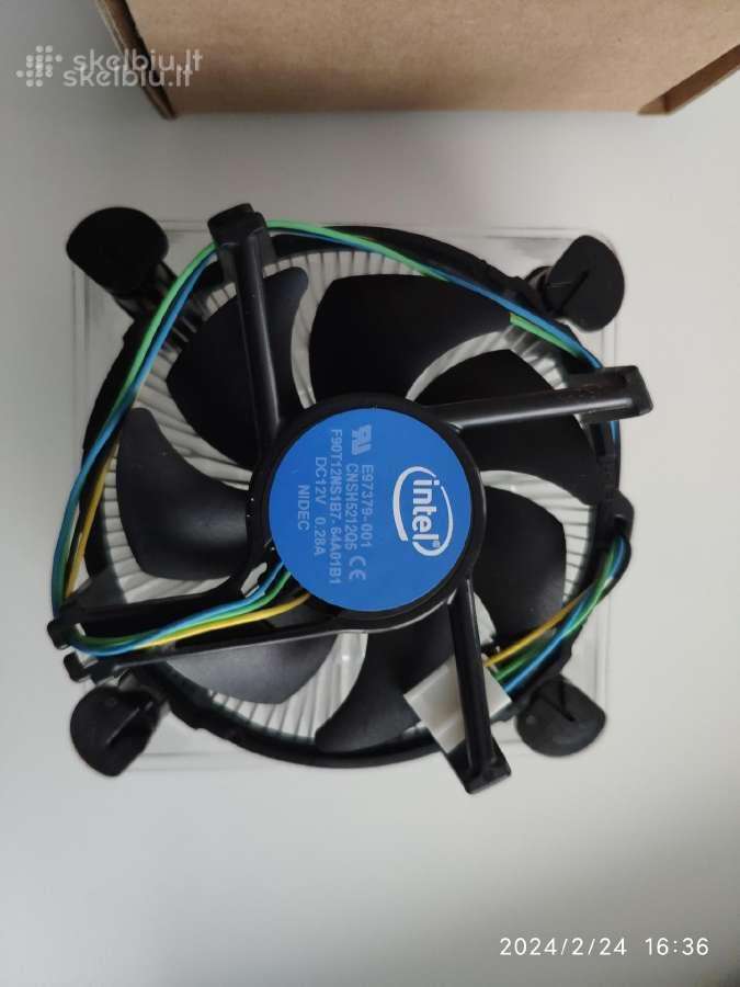 Intel Stock Cooler Lga 1200, 115x - nuotraukos Nr. 14