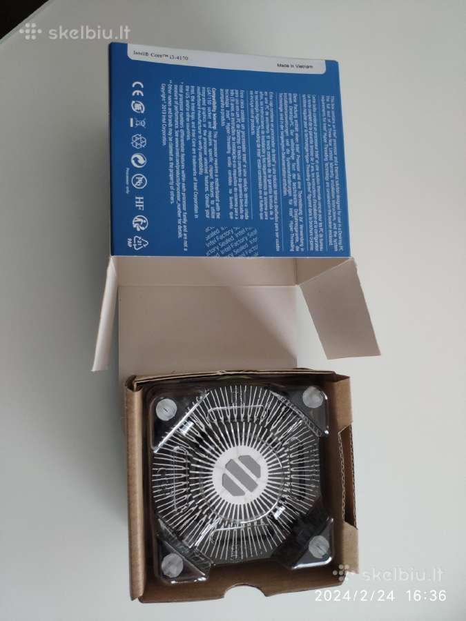 Intel Stock Cooler Lga 1200, 115x - nuotraukos Nr. 15