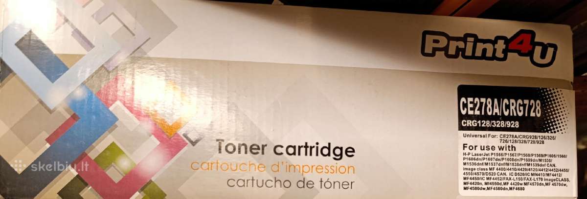 Canon , Hp Ce278a/crg728 Crg128/328/928